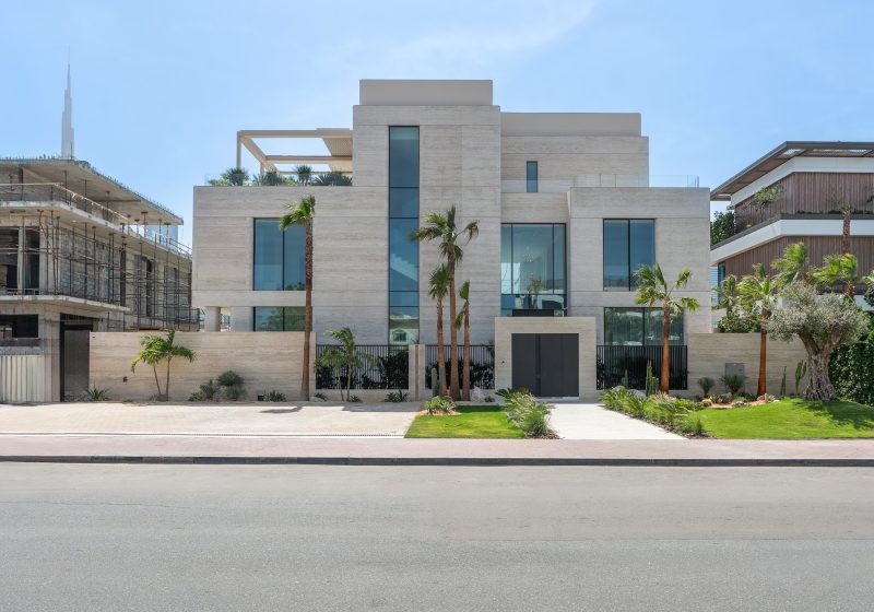 Villa Verve, Al Wasl, Jumeirah — Street elevation