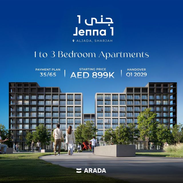 🏙️ Luxury Defined: Jenna 1 at Aljada

Elevate your portfolio with premium 1, 2, and 3-bedroom apartments in Sharjah’s most iconic megaproject. Developed by Arada, Jenna 1 offers a sophisticated urban lifestyle with seamless connectivity and high-yield potential.

💸 Starting Price: AED 899K
💳 Payment Plan: 35/65
🔑 Handover: Q1 2029

#Aljada #SharjahRealEstate #Arada #LuxuryProperty #Investment